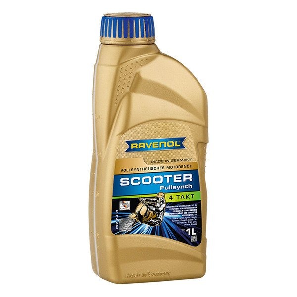 Моторное масло для скутеров Ravenol Scooter 4-Takt Fullsynth (1л)