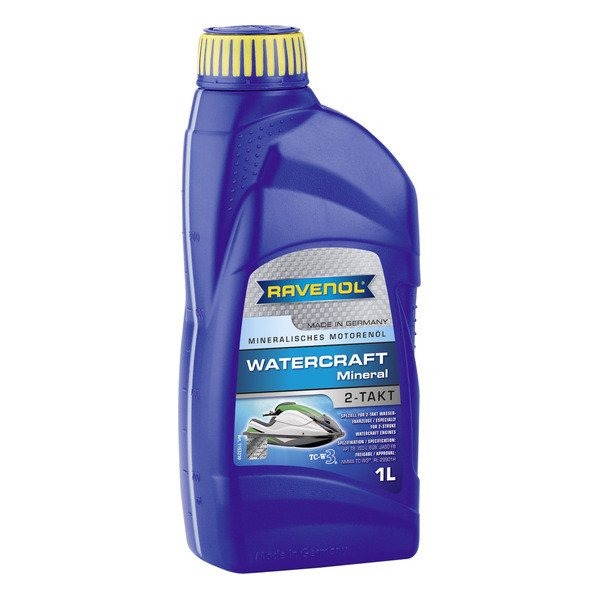Моторное масло Ravenol Watercraft Mineral 2-Takt (1л)
