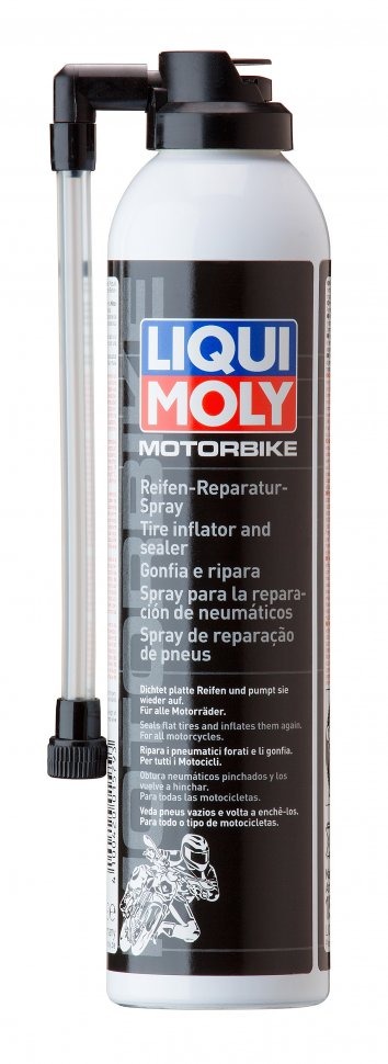 Герметик Liqui Moly для ремонта мотоциклетной резины Reifen-Reparatur-Spray 0,3л