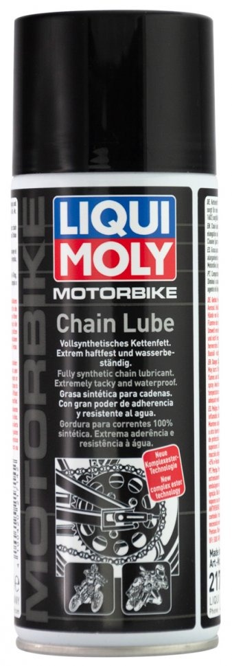 Liqui Moly Смазка для цепи мотоциклов Motorbike Chain Lube 0,4л