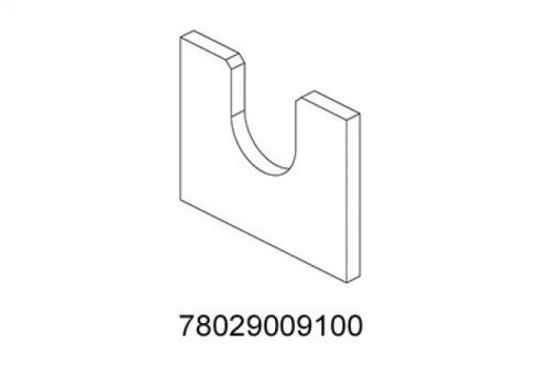 Пластина (сепаратор для коленвала) KTM OEM 78029009100