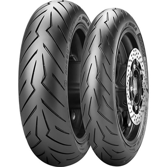 Моторезина Pirelli Diablo Rosso Scooter R14 150/70 66 S TL Задняя (Rear)
