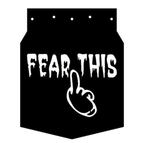 Flap Брызговик для снегохода F-032 (Fear This оранж.)