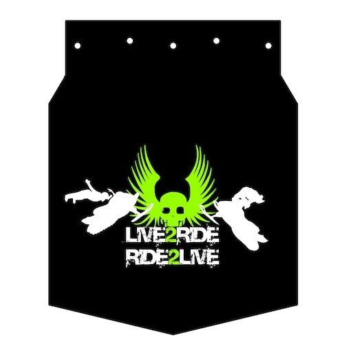 Flap Брызговик для снегохода F-039 (Live 2 Ride зел.)