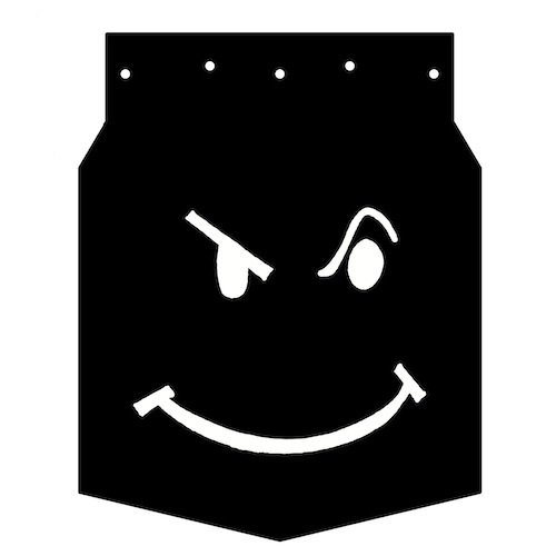 Flap Брызговик для снегохода F-040 (Smiley бел.)