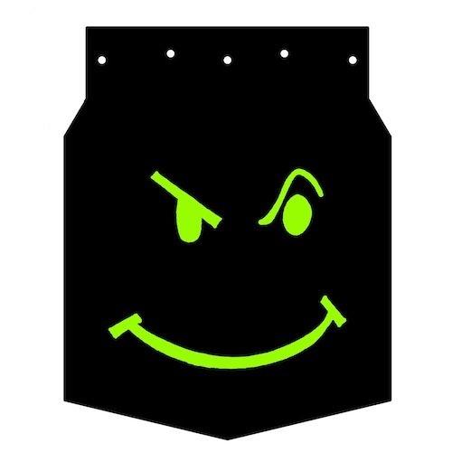 Flap Брызговик для снегохода F-042 (Smiley зел.)