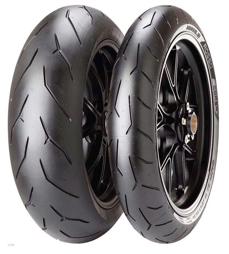 Моторезина Pirelli DIABLO ROSSO CORSA II 190/55 ZR17 M/C TL (75W) R
