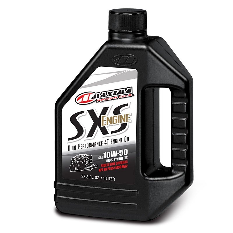 Maxima Моторное масло для UTV SXS Engine Full Synthetic 10w50 1л.