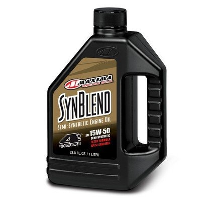 Maxima моторное масло Syn Blend 15w50 1л