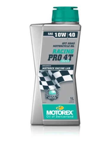 Motorex масло моторное RACING PRO 4T 10W40 1л
