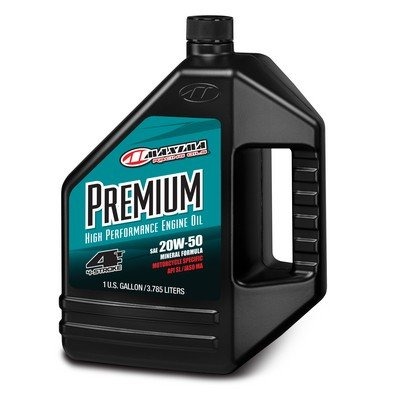 Maxima моторное масло Premium 20w50 128oz