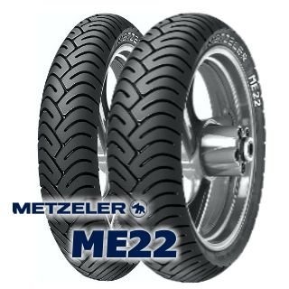 Мотошина Metzeler ME22 3.00 - 18 M/C 52P TL (Front/Rear) REINF