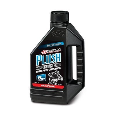 Maxima Масло для вилок и амортизаторов (синтетическое) Plush Suspension Fluid 5wt - 0,5л