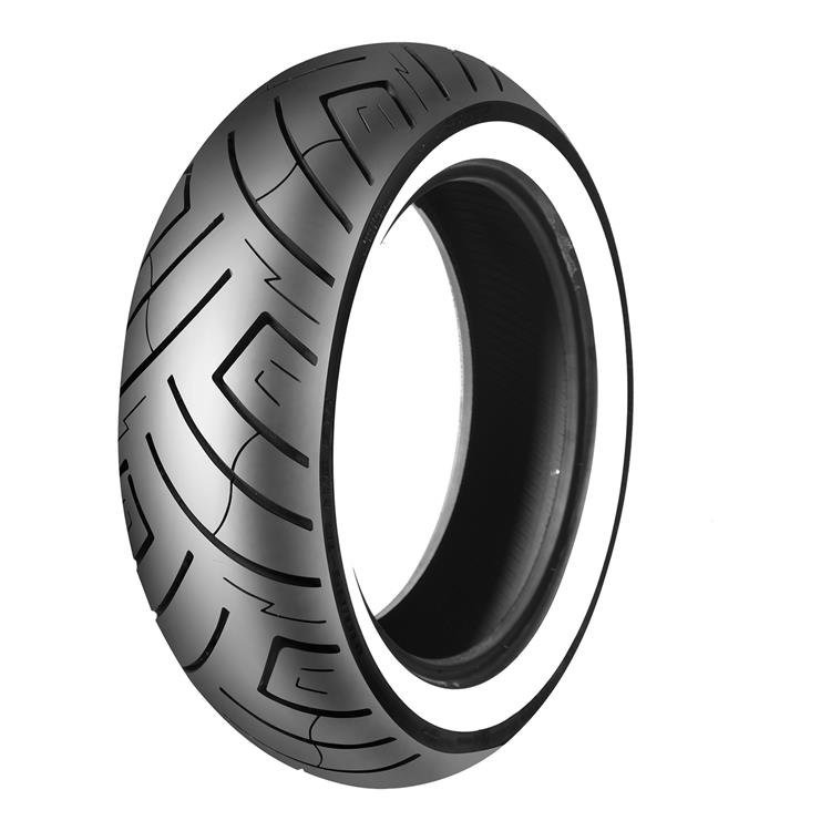 Моторезина Shinko 777R 100/90-19 61H TL белая полоса FRONT