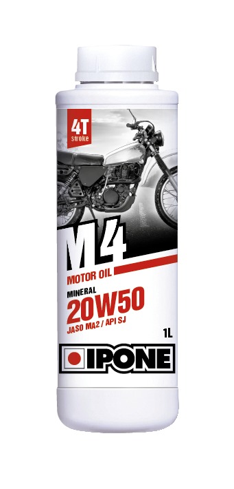 Ipone моторное масло 4T M4 20W50 1л