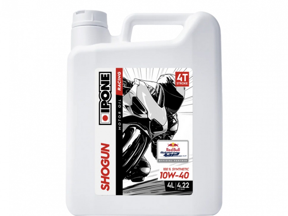 Моторное масло Ipone 4T SHOGUN 10W40 синтетическое 4л