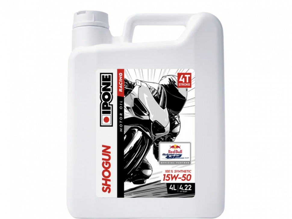 Моторное масло Ipone 4T SHOGUN 15W50 синтетическое 4л