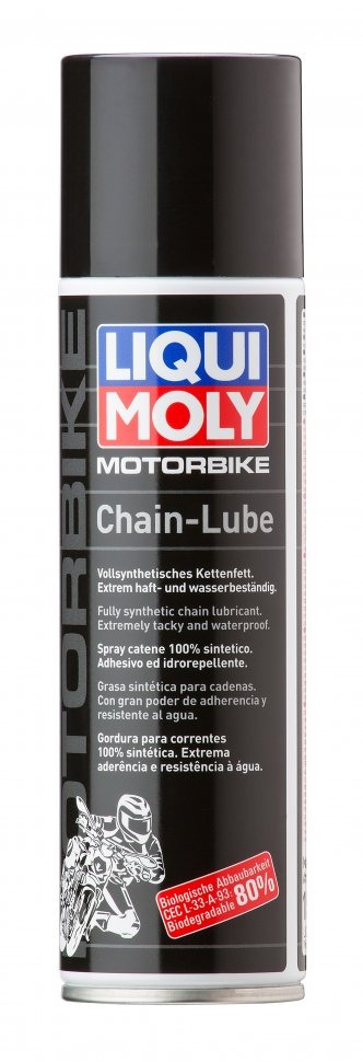 Смазка для цепи мотоциклов Liqui Moly Motorbike Chain Lube 0,25л