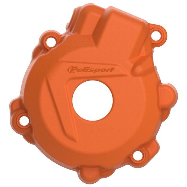 Защитная крышка генератора Polisport для KTM EXC-F, XCF-W 250-350 12-16 оранжевая