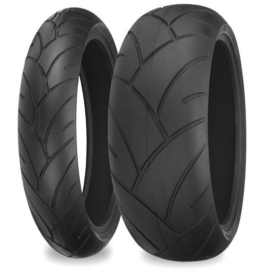 Моторезина Shinko R005 180/55ZR17 73W TL RED SMOKE REAR