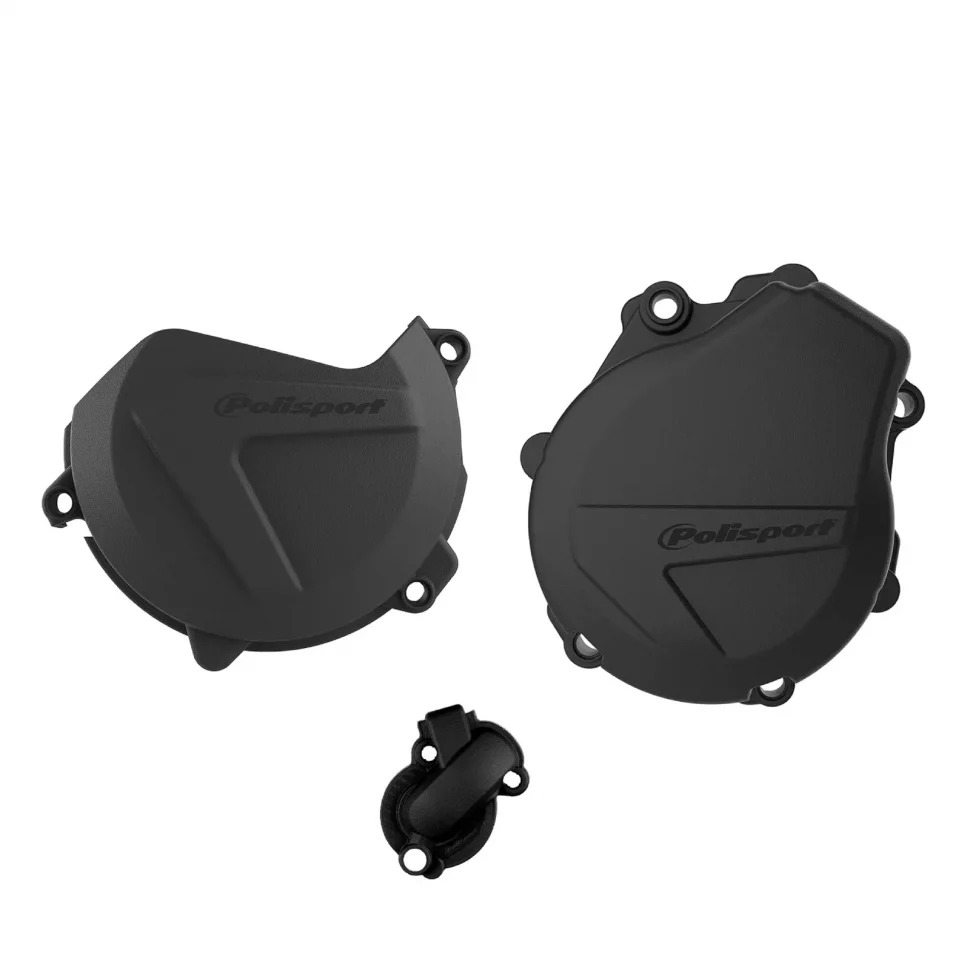 Polisport Комплект защита крышки сцепления + зажигания + помпы KTM EXCF, XCFW450/500, HUSQ FE450/501 17-22