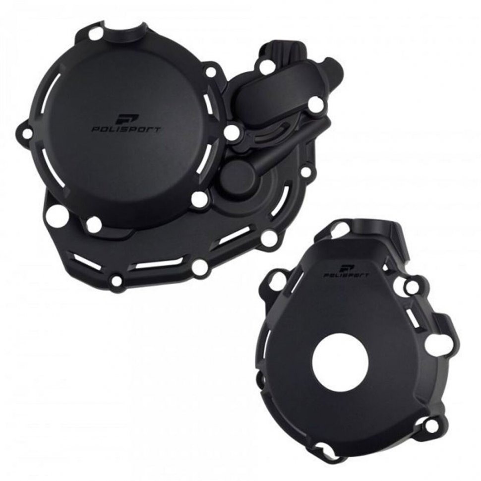 Polisport Комплект защита крышки сцепления + зажигания + помпы EXCF450-500 2024-, HUSQ FE450-501 2024-