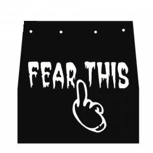 Flap Брызговик для снегохода F-018 (Fear This зел.)