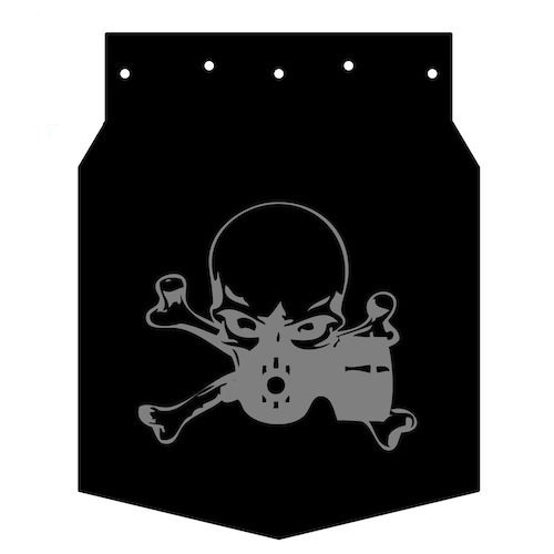 Flap Брызговик для снегохода F-036 (Gasmask зел.)