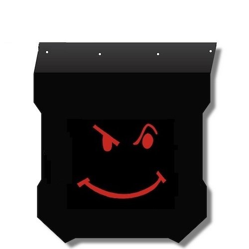 Flap Брызговик для снегохода F-051 (Smiley зел.)