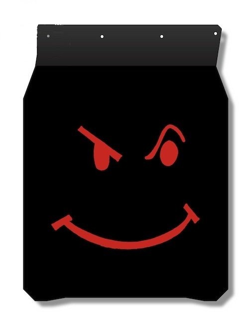 Flap Брызговик для снегохода F-052 (Smiley удлин., красн.)