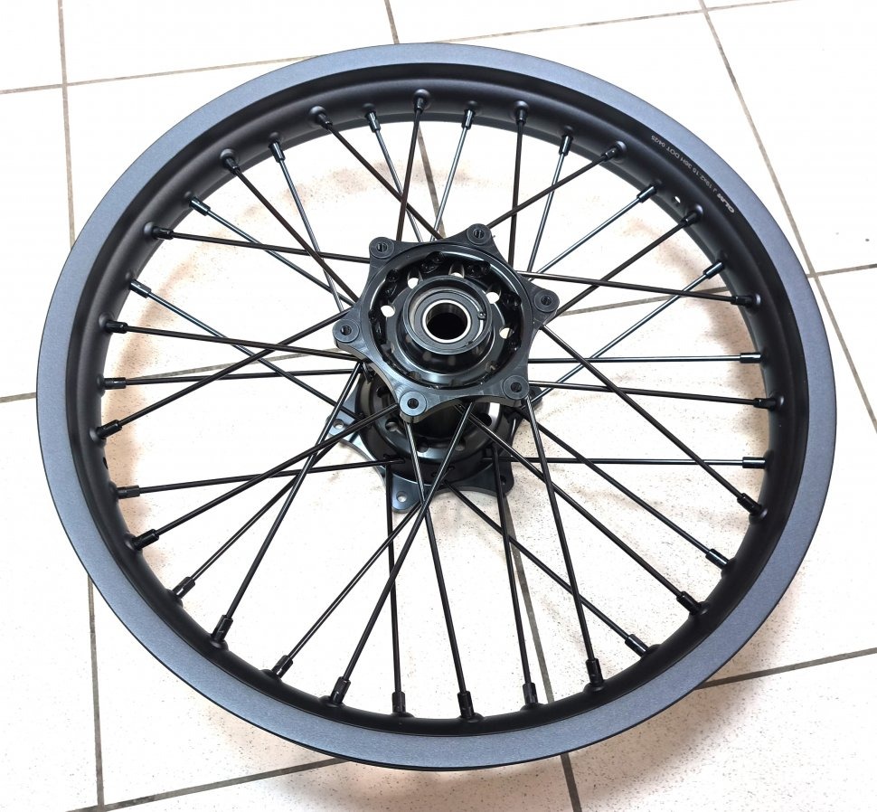 Задний колёсный диск для KTM SX/XC/EXC/XC-W/EXC-F/SX-F/SXS-F/XC-F/FC/TX/TC/ FX 03-24 (2.15*19 черный)