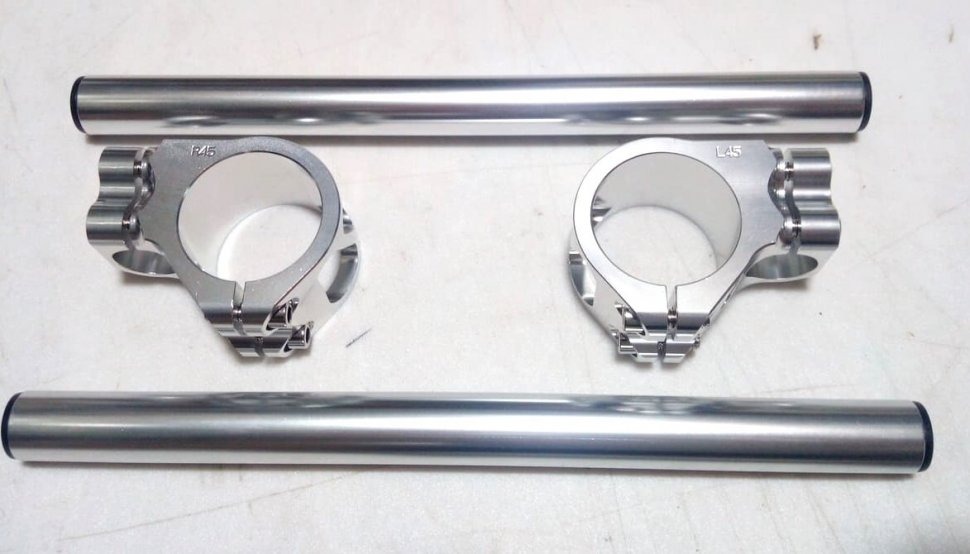 Клипоны Tarazon HB-45 для мотоцикла Honda CBR RR 600 03-04, CBR RR 900 93-99 серебристые