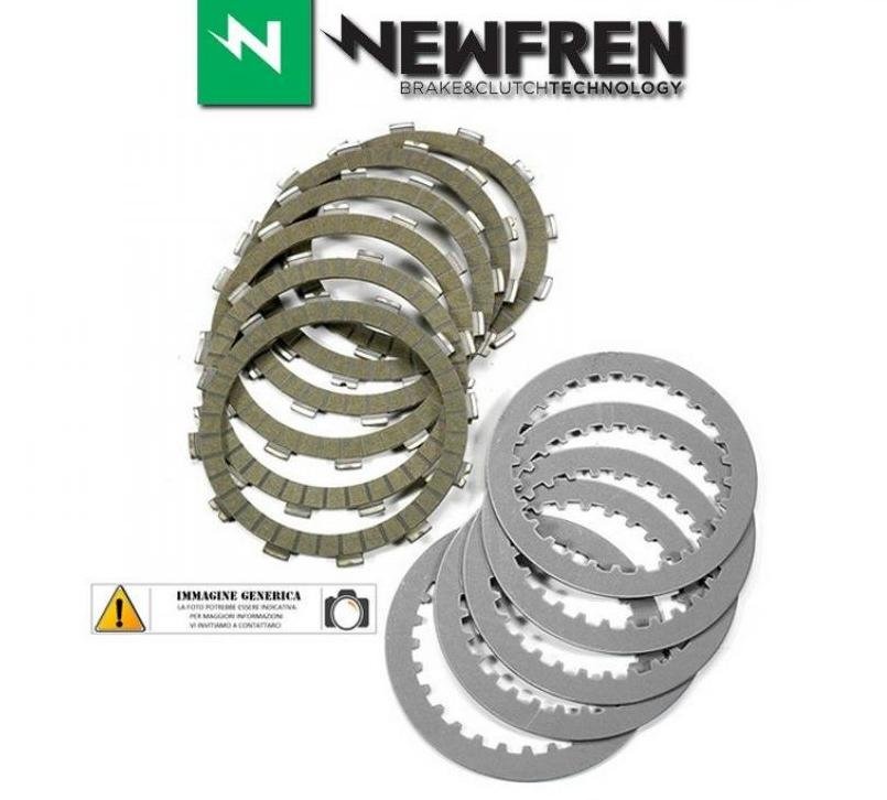 Newfren F1505AC Комплект дисков сцепления мото (фрикционные + металлические) (FCD0505)