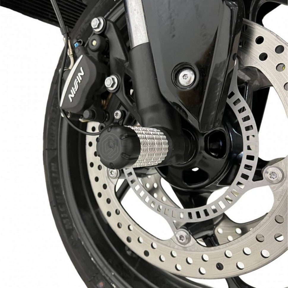 Crazy Iron 7010715 Пеги в ось переднего колеса Triumph Trident 660, Tiger Sport 660