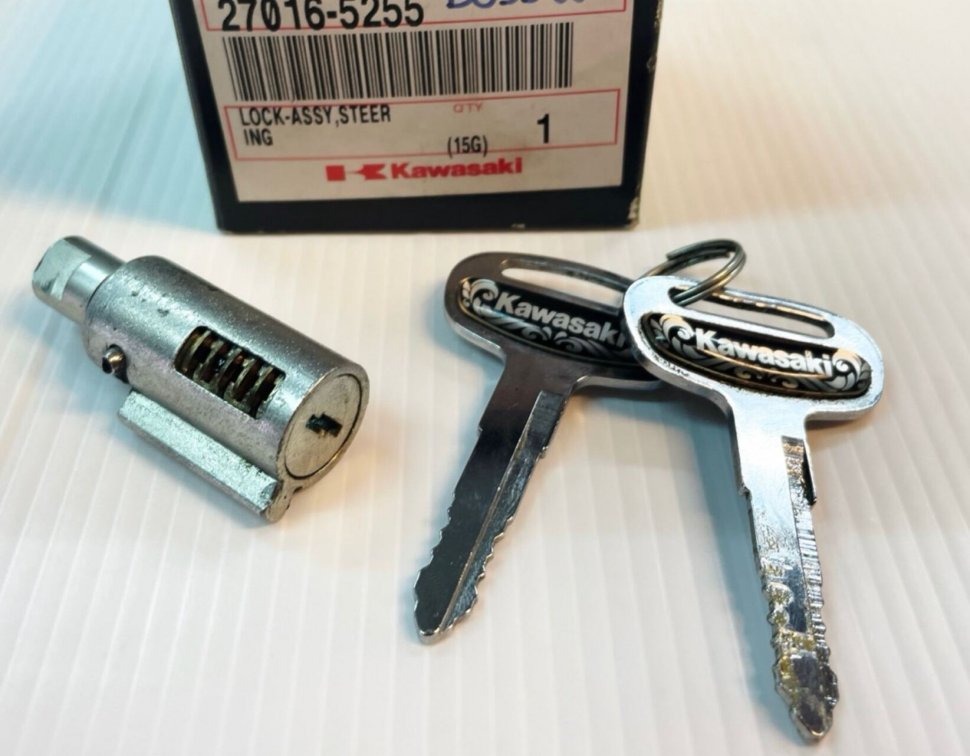 Замок зажигания с ключами Kawasaki OEM 27016-5255