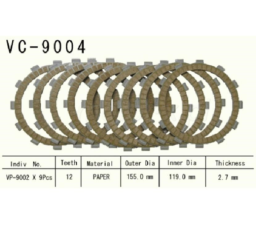 Vesrah Диск сцепления VC 9004