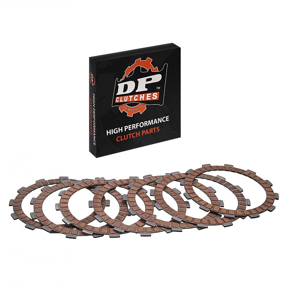 Диски сцепления фрикционные DP-Clutch 5410-7 Yamaha XT350 85-97, YFZ350 Banshee 87-07