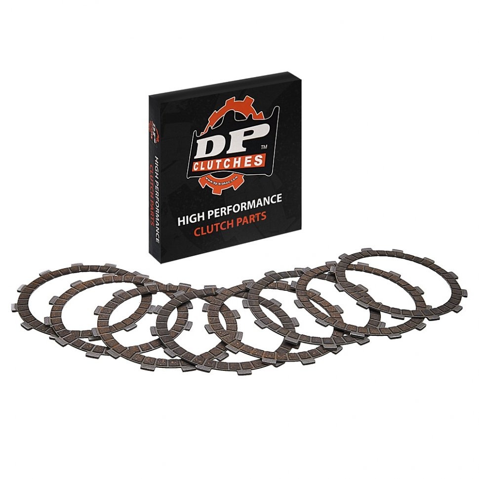 Диски сцепления фрикционные DP-Clutch 5466-8 Yamaha WR450F 19-23, YZ450FX 16-22 (5TA-16321-00-00, 5VY-16321-00-00)