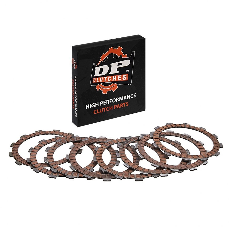 Диски сцепления фрикционные DP-Clutch 5510-8 KTM SX-F250 07-13, EXC-F250 06-12 (77032011000)