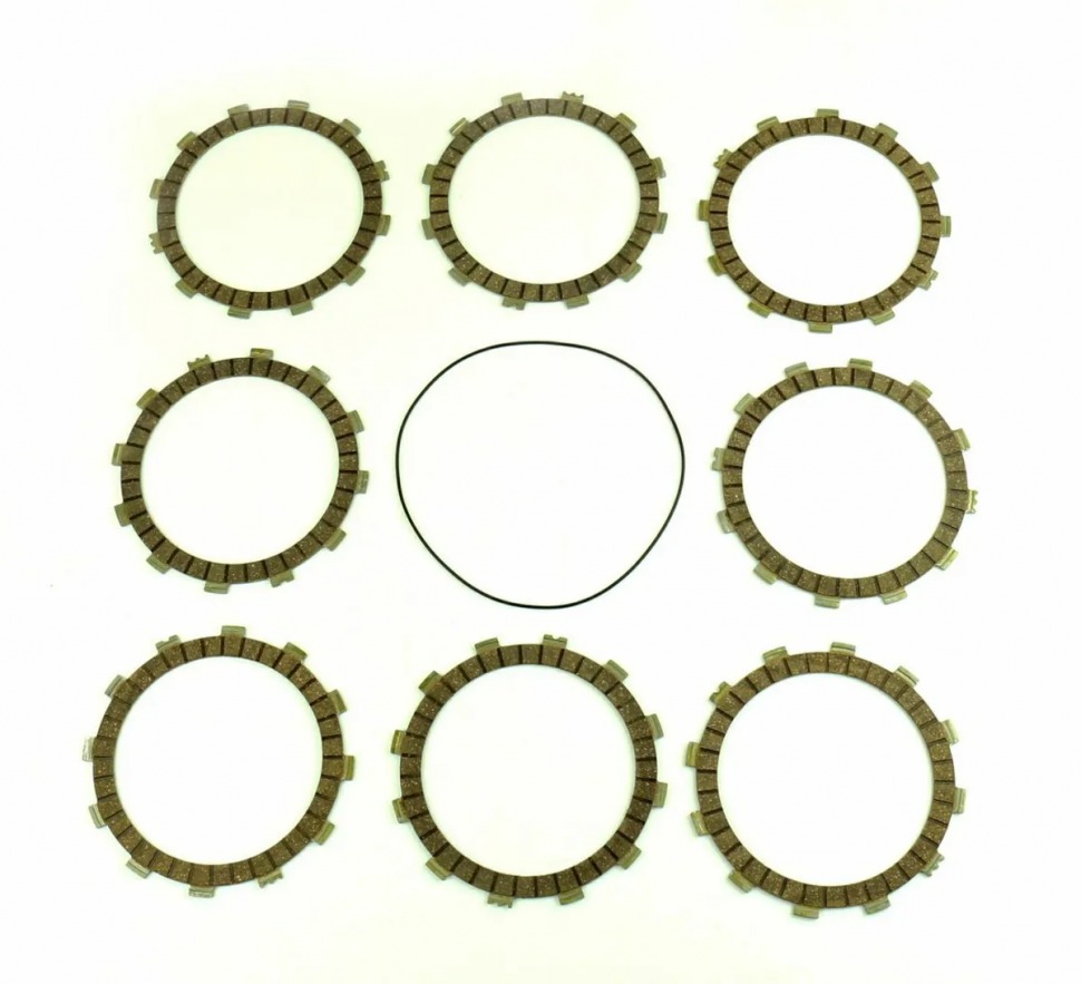 Фрикционные диски сцепления + прокладка Athena P40230112 для Yamaha WR F 450 16-18