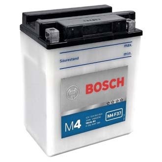 Аккумулятор мото BOSCH M4 F37 (YB14-B2)