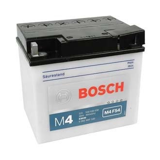 Аккумулятор мото BOSCH M4 F54 (53030)