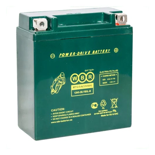Аккумулятор WBR MT 12-5-A (12N5-3B, YB5L-B)