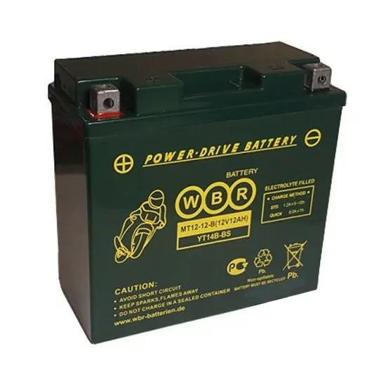 Аккумулятор WBR MT12-12-B (YT14B-BS)