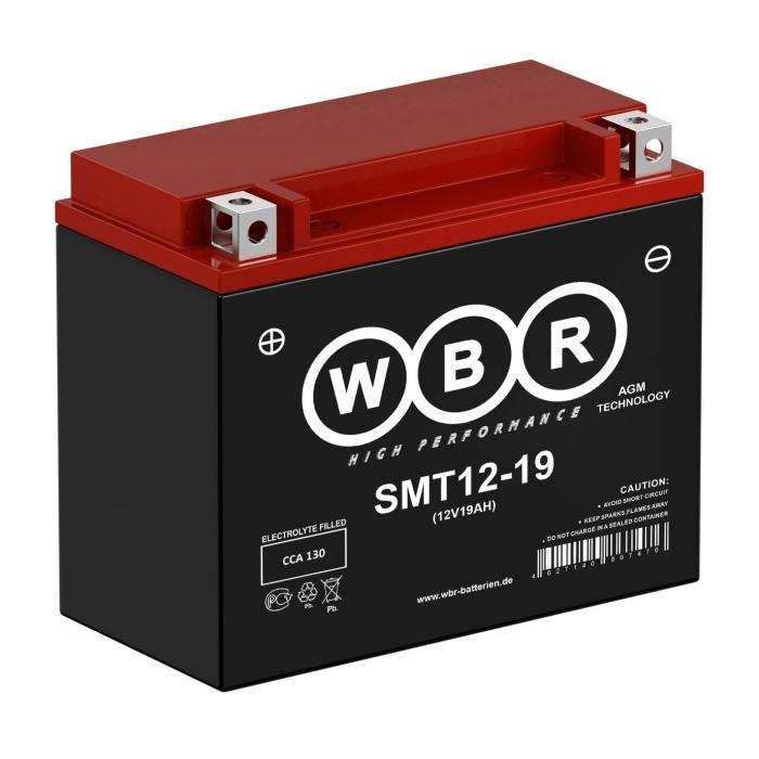 Аккумулятор WBR SMT12-19 (YT19BL-BS)