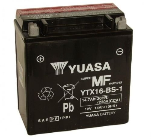 Аккумулятор YUASA YTX16-BS-1