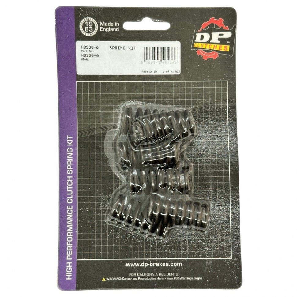 Пружины сцепления DP-Spring HDS30-6 Kawasaki KDX250 91-94