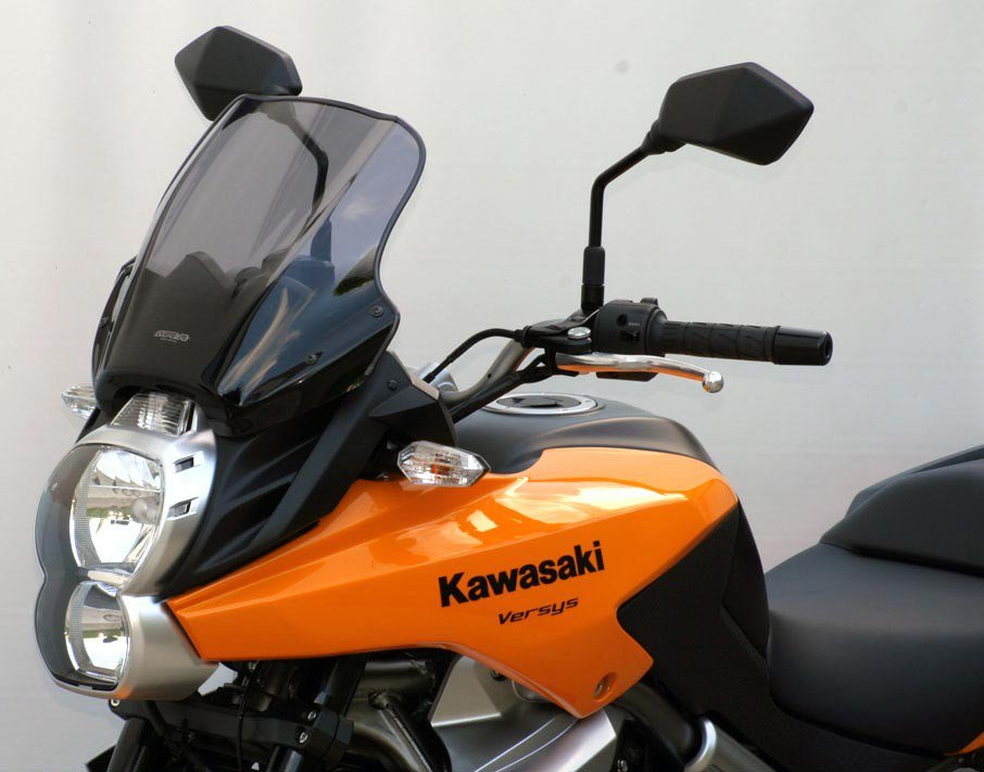 MRA Ветровое стекло для KLE650 Versys 650 2010-2014 Touring TM, цвет Серый