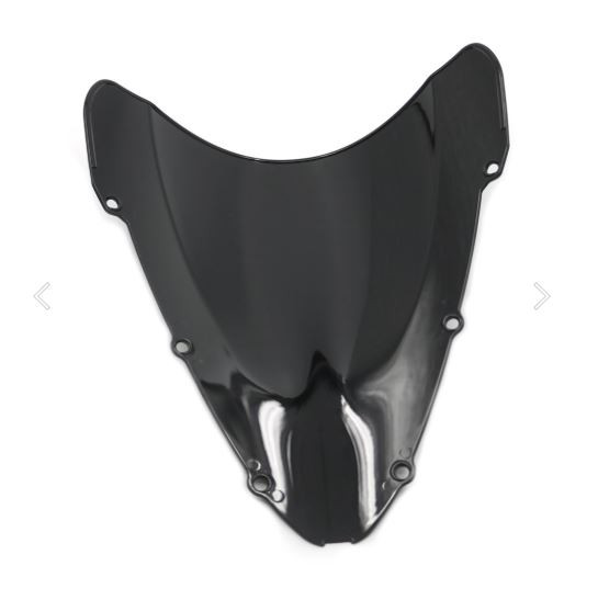 Ветровое стекло LBA для Honda CBR600F4i 01-07 DoubleBubble Черное