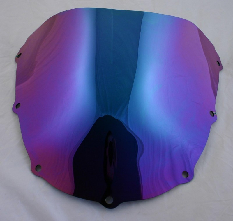 Ветровое стекло LBA для Honda CBR954RR 02-03 DoubleBubble Иридий